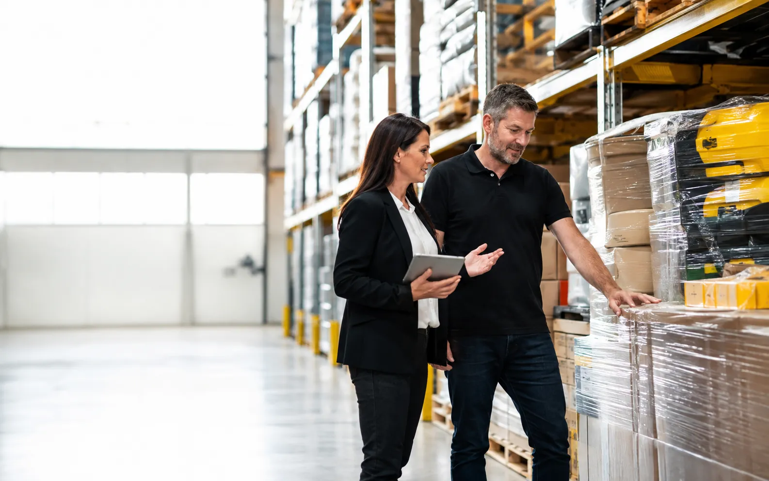 Warehouse inventory condition inspection