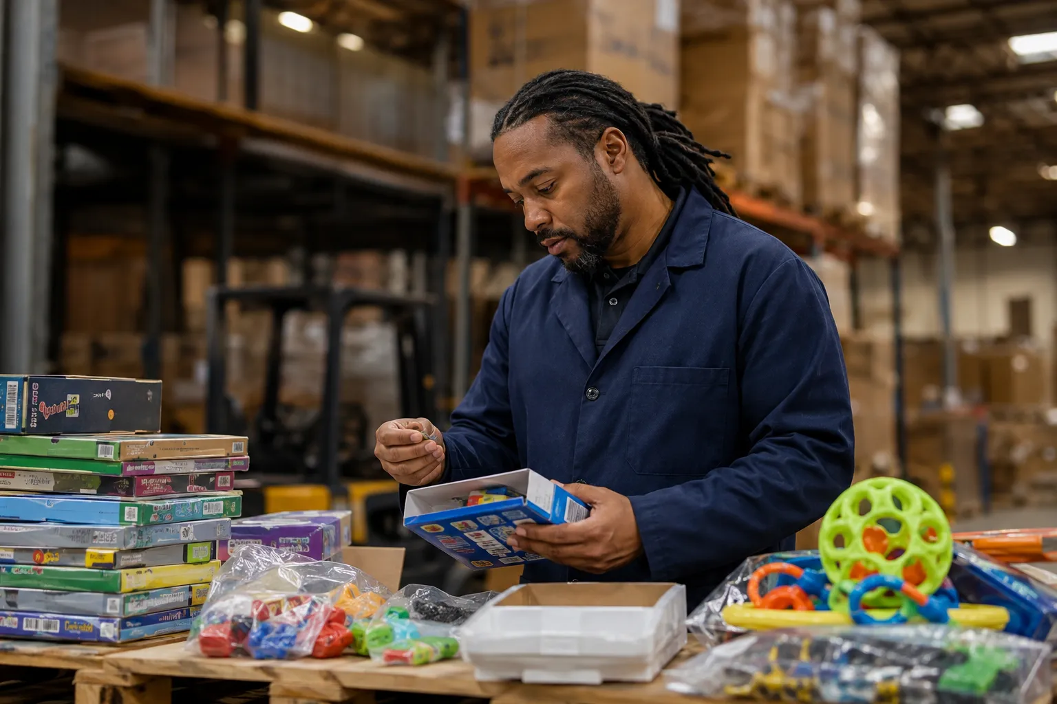 Toy products inspection